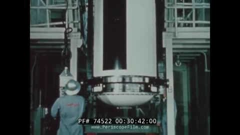 AEROJET GENERAL MISSILE & ROCKET ENGINES FILM THEODORE VON KARMAN 74522