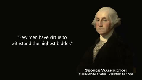 George Washington Quotes | The First US President