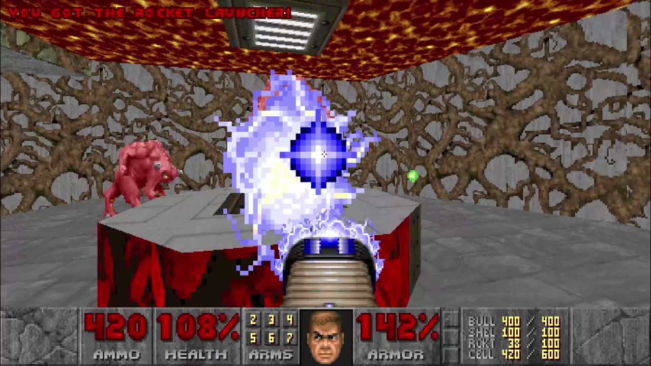 Doom II (1994) - Hell on Earth - Downtown (level 13)