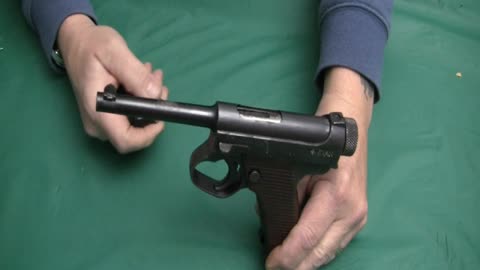 Japanese Type 14 pistol over view