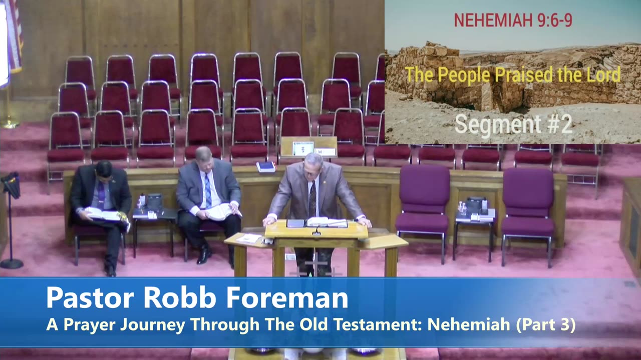 Pastor Robb Foreman // A Prayer Journey Through The Old Testament: Nehemiah (Part 3)
