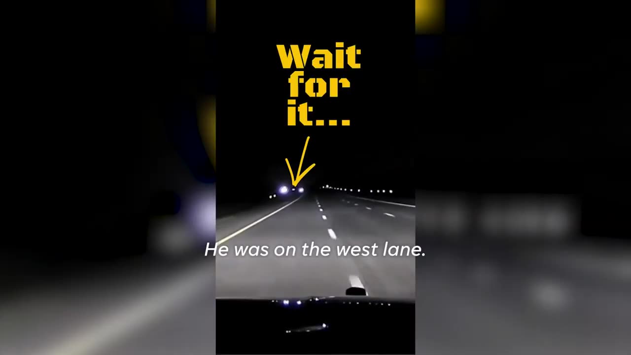 Wrong-way driver calls police on himself by mistake