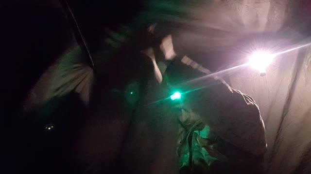 Getting changed to leave the tent . Vlog. 13th Dec 2022