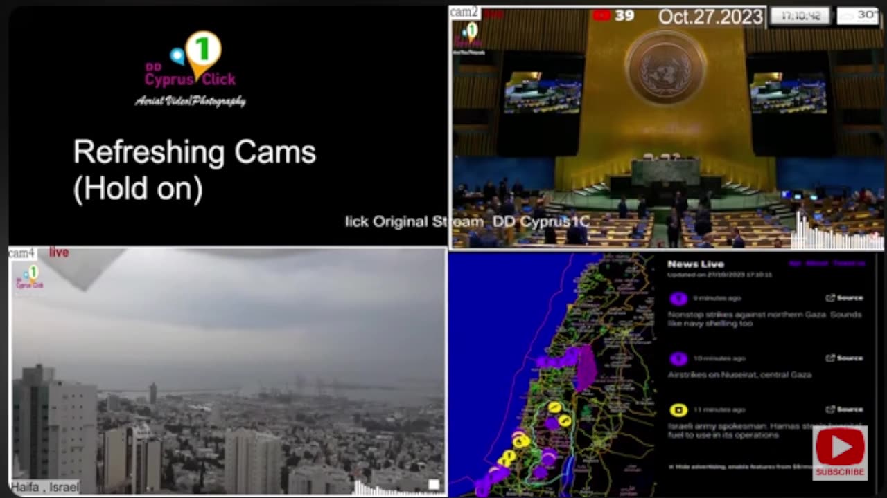 Gaza Live: Real-time HD Camera Feeds from Gaza