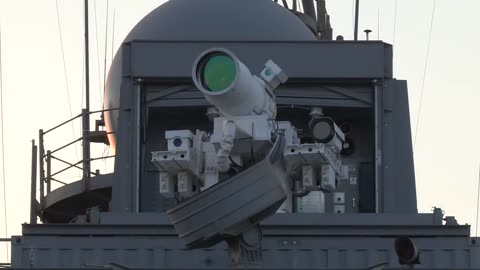 Laser Weapon System (LaWS) demonstration aboard USS Ponce