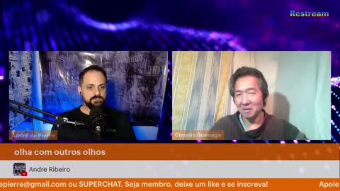 LIVE com André de Pierre e Cláudio Suenaga | A Nova Ordem Mundial e o Culto a Saturno | Rev. Enigmas