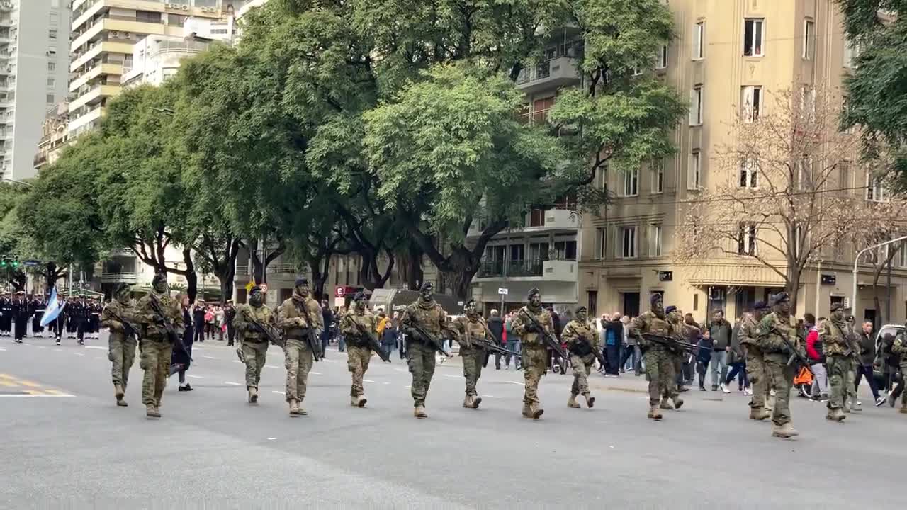 Argentine Military Parade 2019 Dia de la independencia 9 de Julio 4K HD 02