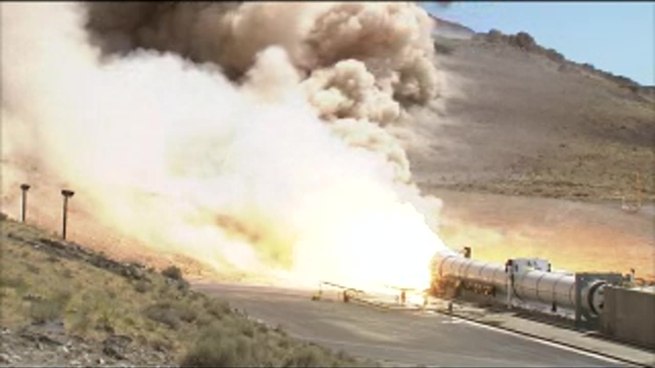 NASA Tests Orion Launch Abort System Attitude Control Motor - High Angle