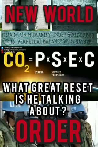 NWO is based on a lie.