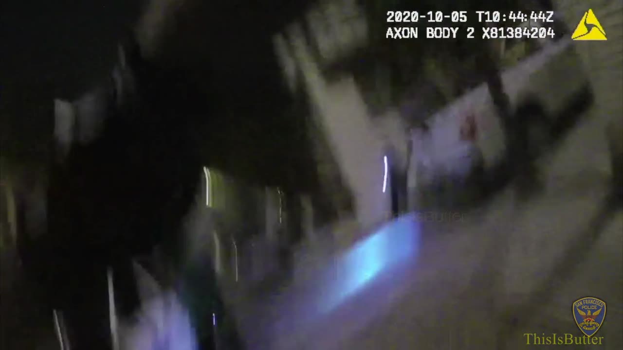 San Francisco officer takes down suspect armed with a knife by a bean bag shotgun