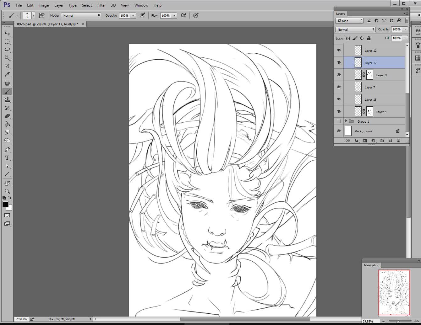 Digital Drawing Timelapse