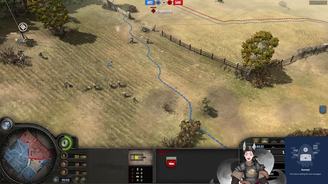 Live Casting Replays || Company of Heroes 1