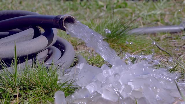 Turning On A Frozen Garden Hose