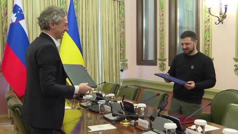 Зеленський провів зустріч з Прем’єр-міністром Словенії