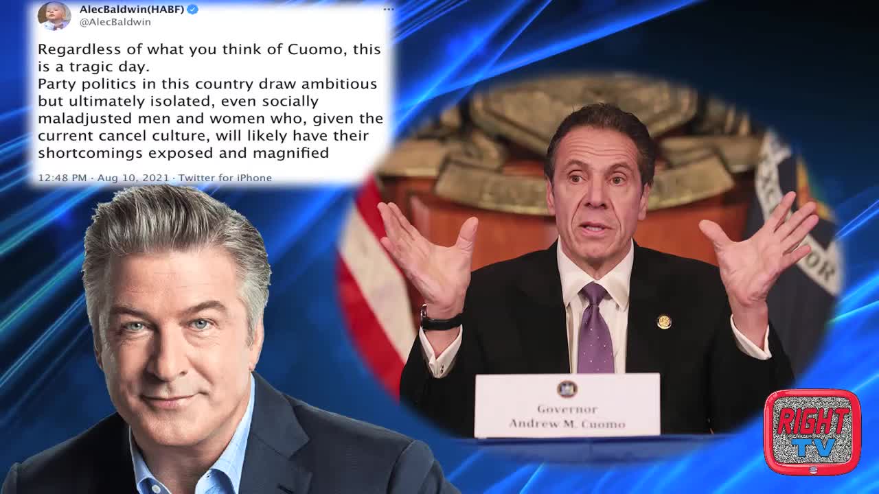 Alec Baldwin Blames 'Cancel Culture' After Cuomo Resigns: "A Tragic Day"