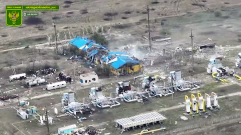 Ukraine Soldiers Gets It From Above