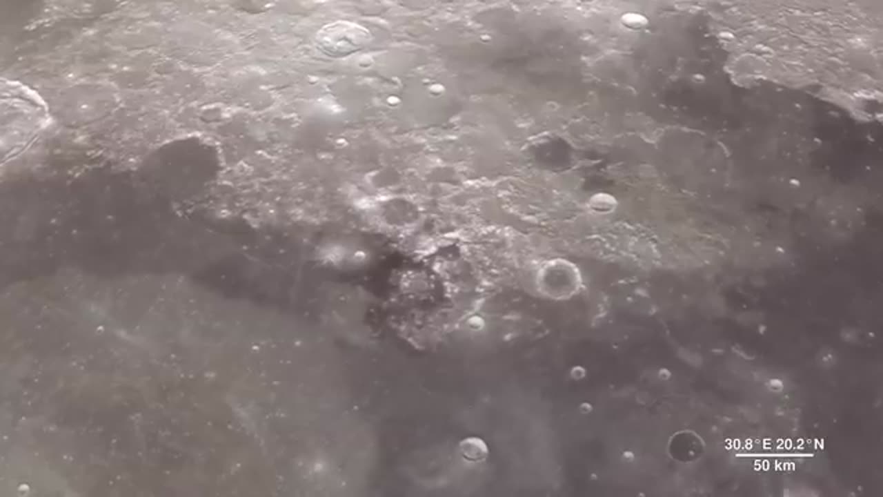 HD video from moon in English