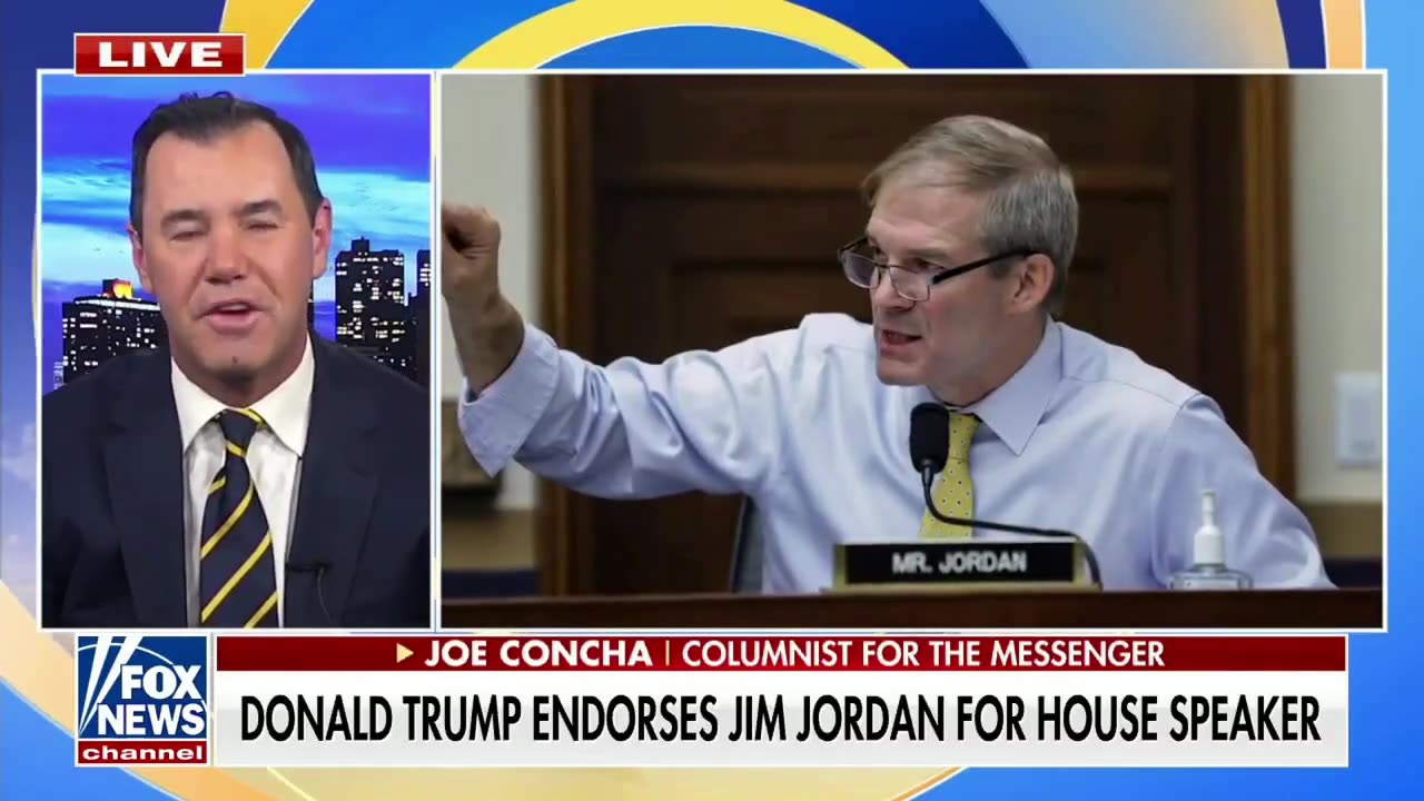 Trump Endorses Jim Jordan for House Speaker