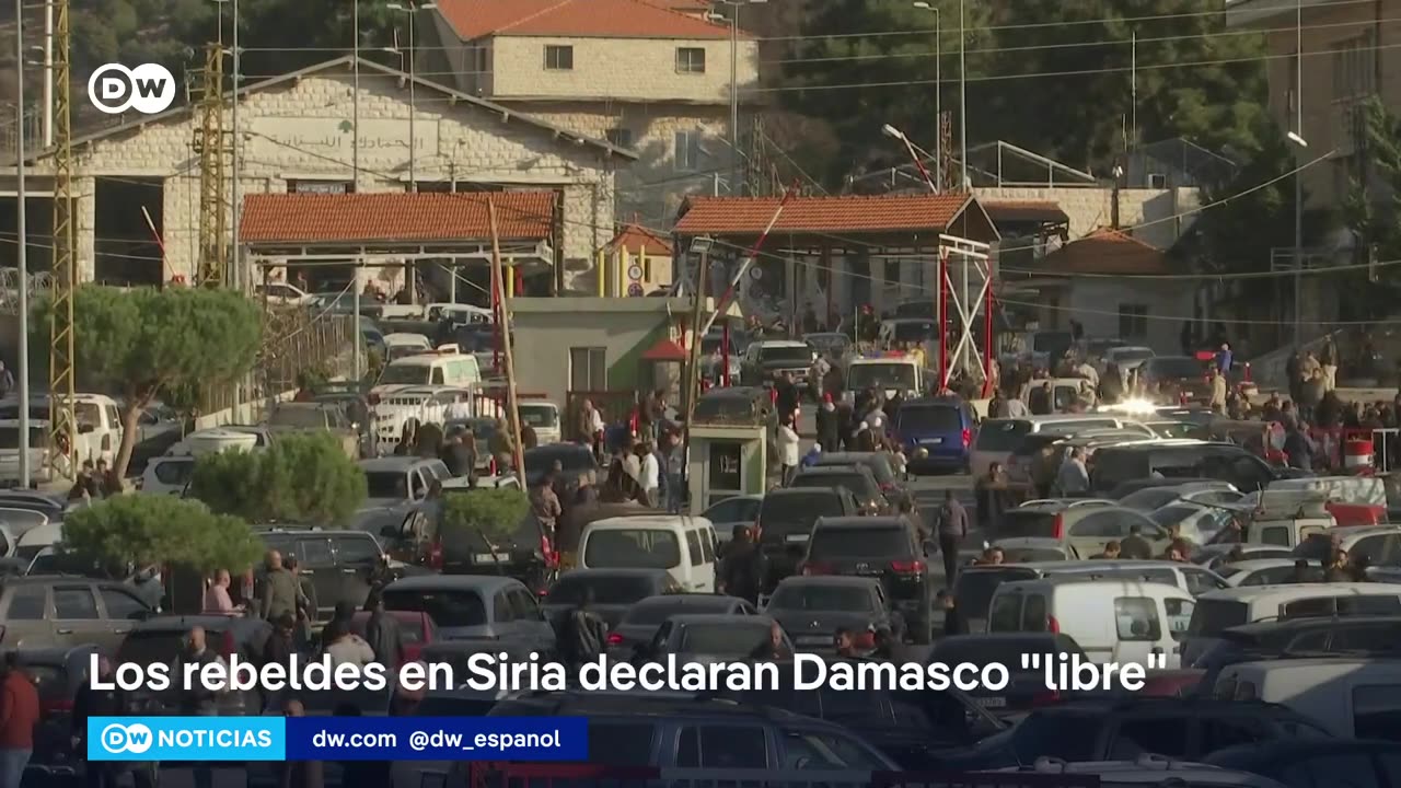 Rebeldes islamistas toman Damasco y derrocan a Bashar Al Assad tras décadas de dictadura en Siria