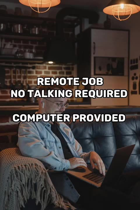 Work at Home Job No Talking Needed l WFH UNIVERSITY