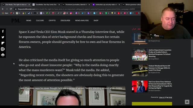 Elon Musk is right about owing guns