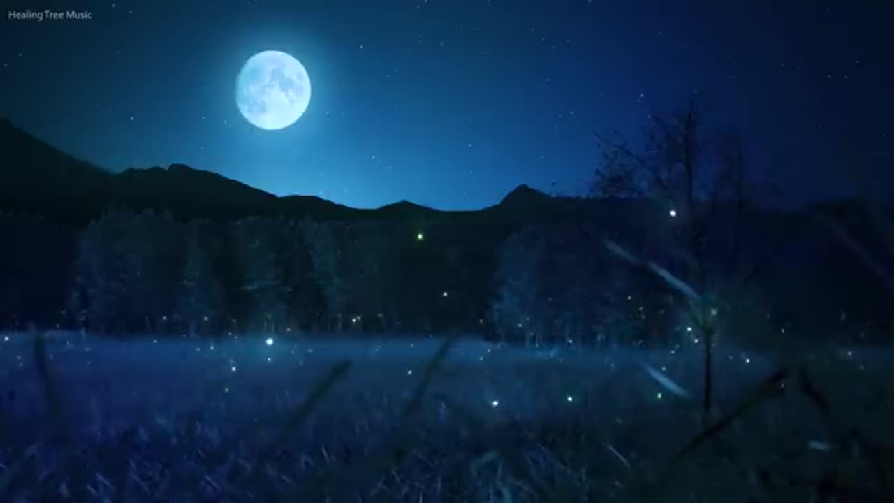 1 hour calming sleeping music. State relief music. Insomniya relaxing sleeping music