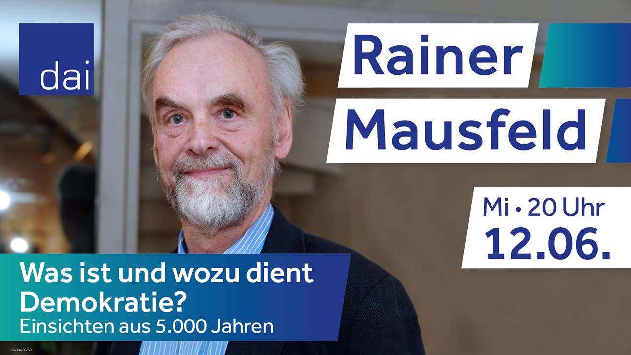 June 19, 2024..🇩🇪 🇦🇹 🇨🇭...👉🇪🇺🇺🇸 D.A.I. 🇺🇸🇪🇺👈..🥇Rainer Mausfeld – Was ist und wozu dient Demokratie？ (12．06．24) ...☝️btw.>> ich war beim vortrag, freunde 🧠