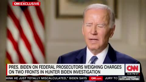 Biden: “I have great confidence in my son.”