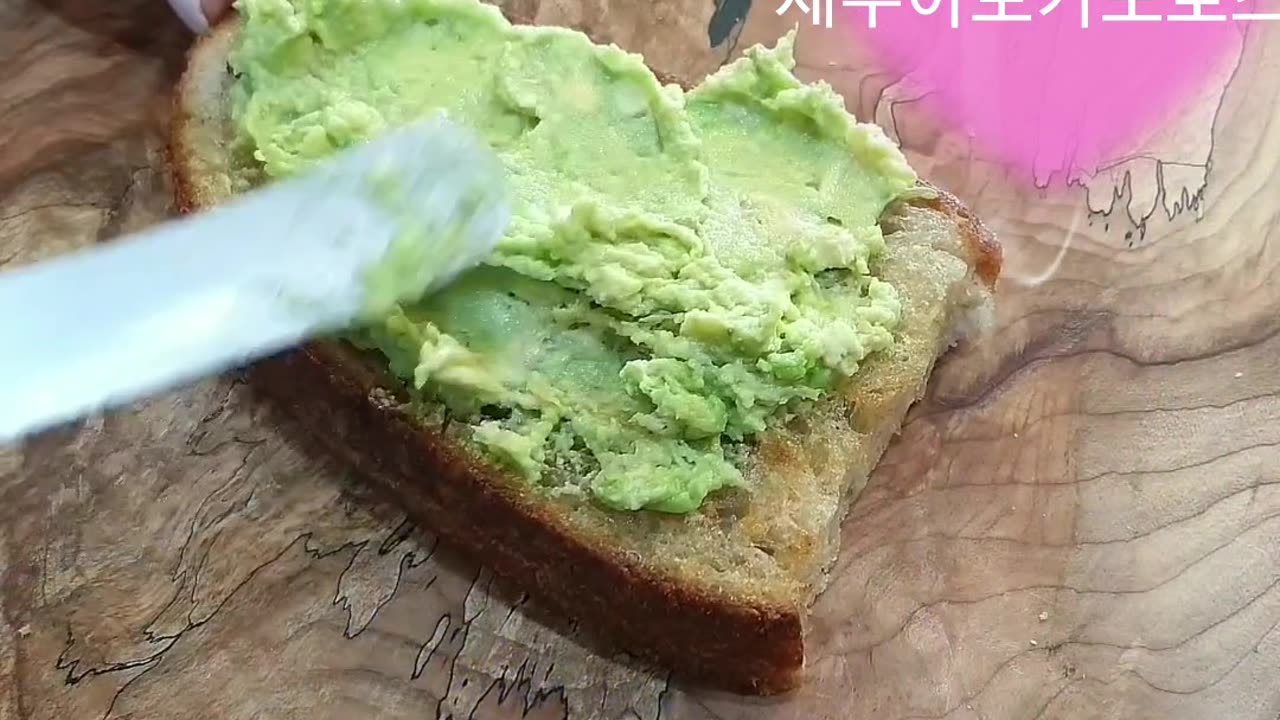 Shrimp Avocado Toast