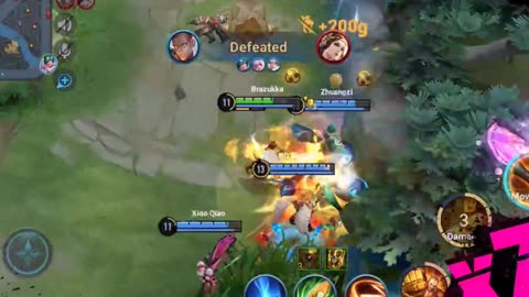 Dhamar skin Lion Gold moba HOK