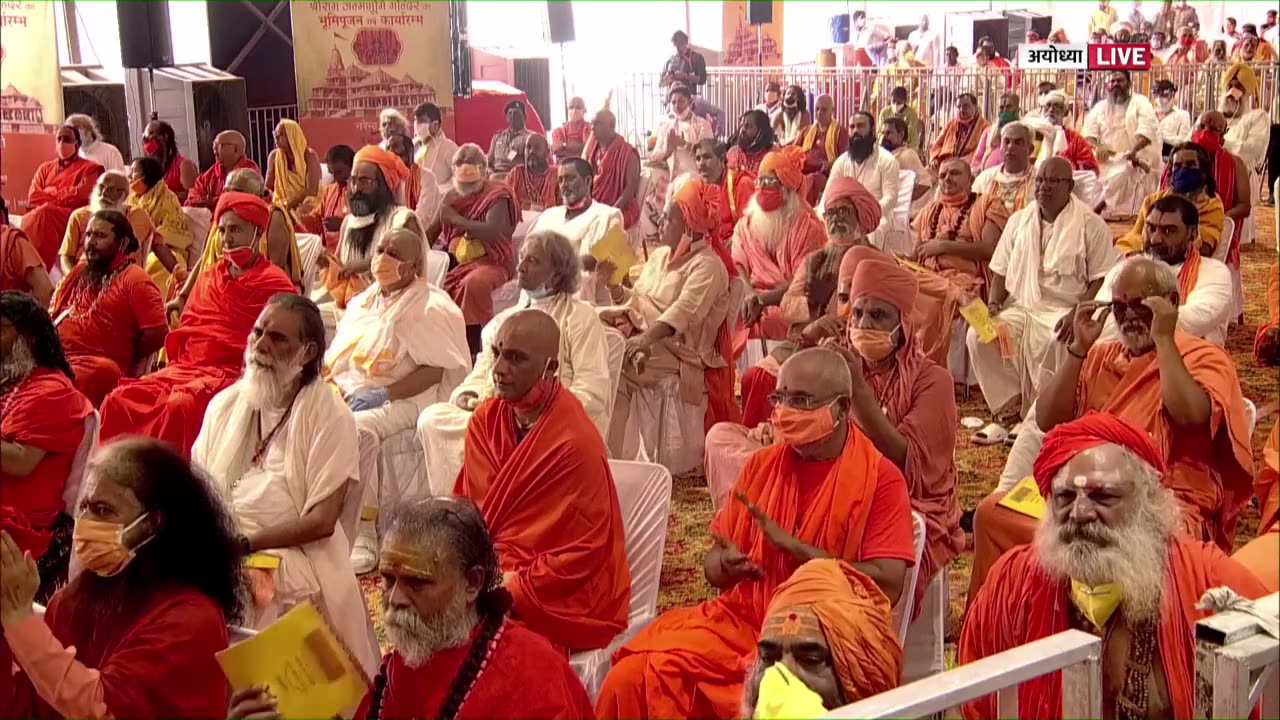 PM Modi's speech after Bhoomi Pujan of Ram Mandir in Ayodhya