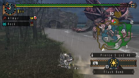 MHFU - The Cherry Blossom Rathian (Guild 5*) Quest Walkthrough