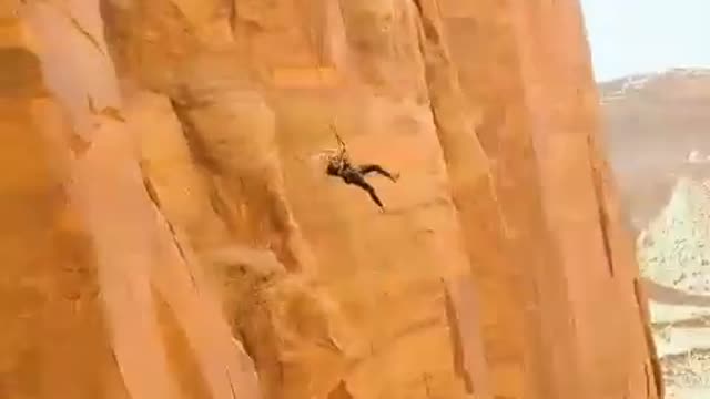 Grand Canyon leap jump