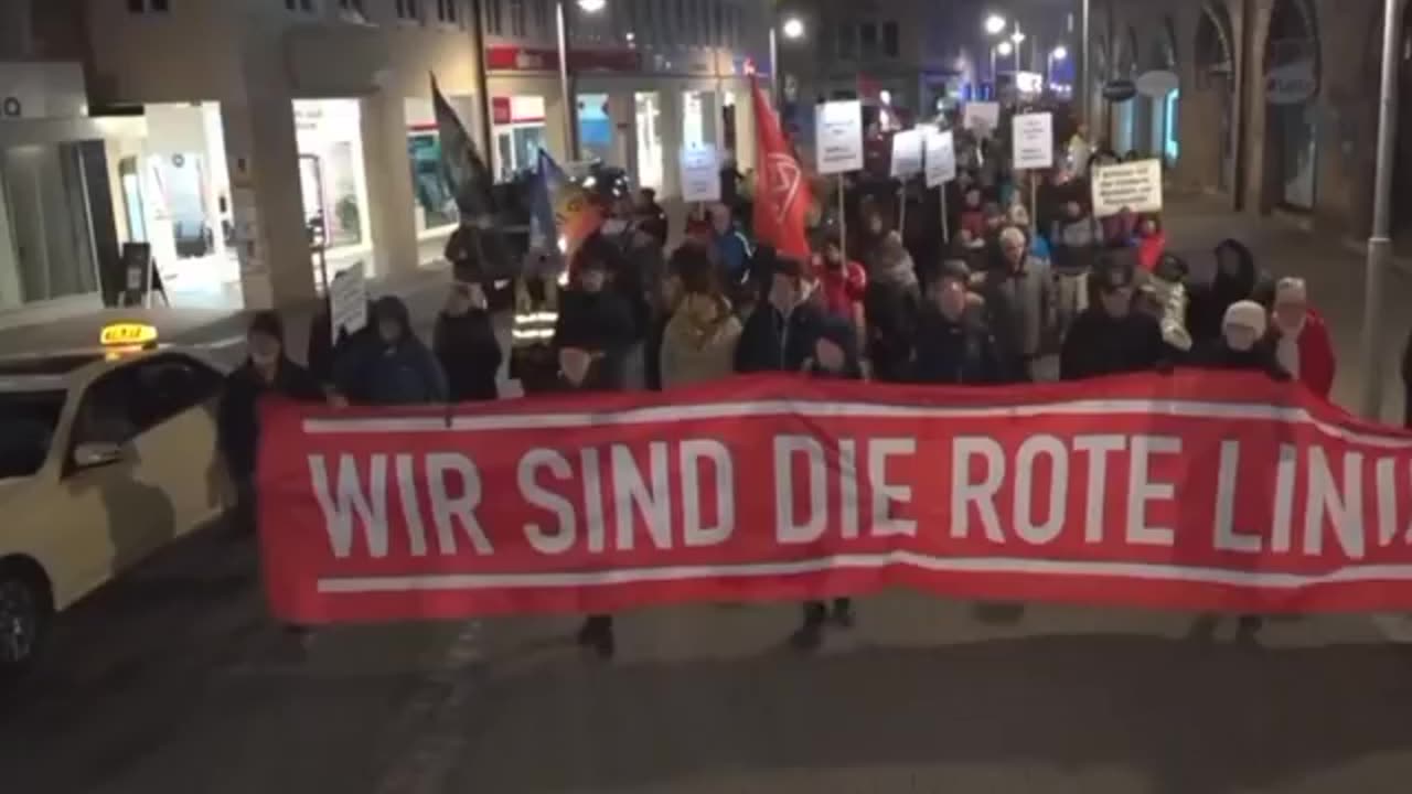 rally in Germany’s Nuremberg calling for peace talks with Russia