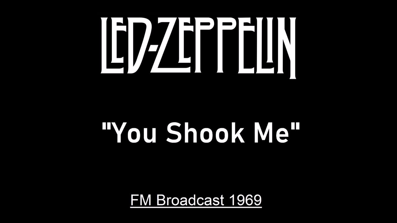 Led Zeppelin - You Shook Me (Live in Paris, France 1969) FM Broadcast