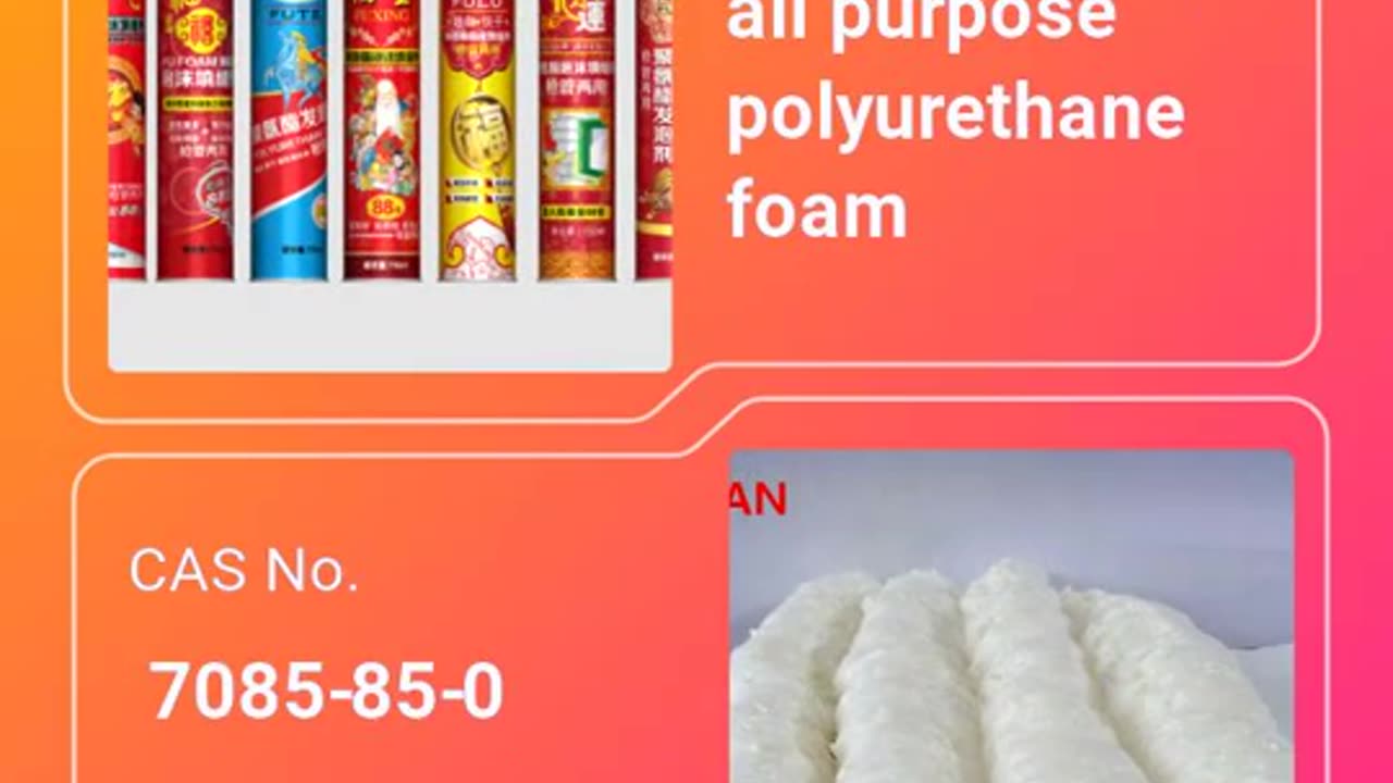 Excellent Polyurethane Expansion Foam High Bonding Pu Foam Spray