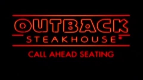 Outback Steakhouse Commercial