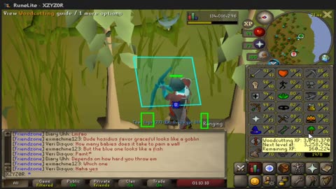 What's your Woodcutting level?