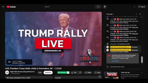 LIVE: President Trump Holds a Rally in Greensboro, NC - 11/2/24
