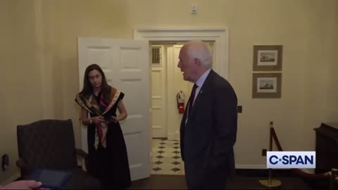RINO John Cornyn Walks Away From Reporters and Refuses to Say Whether He's Supporting Hegseth