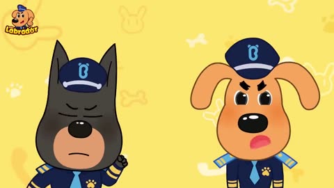 Stranger Copycat | Be Careful of AI Face-Swapping | Kids Cartoon | Police Rescue | Sheriff Labrador