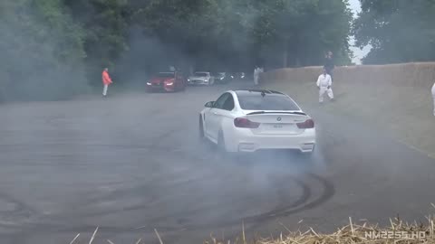 The BEST Car Donuts, Powerslides & Burnouts!