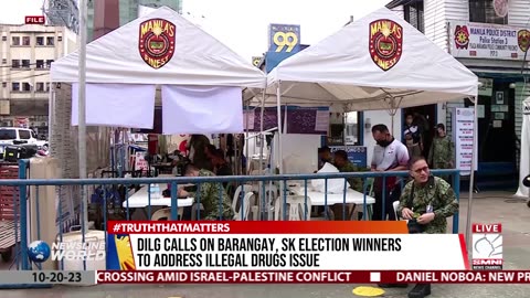 DILG calls on barangay, SK election winners to address illegal drugs issue