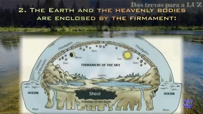 Águas acima do Firmamento da Terra