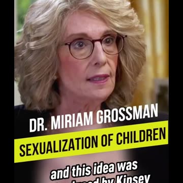 Miriam Grossman MD - 'When biology is denied, a price is paid.' - PREVIEW
