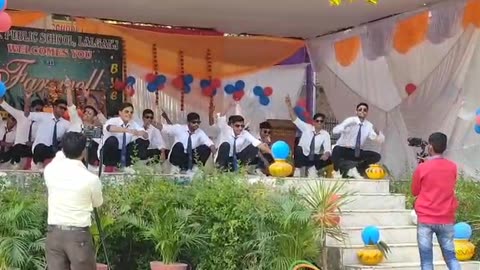 Sjs lalganj raebareli , fairwell dance 👥