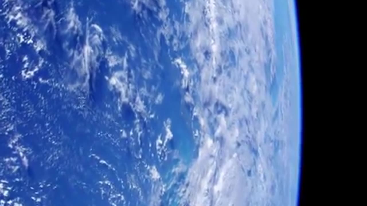 Beautiful view of Earth from space taken from the International Space Station