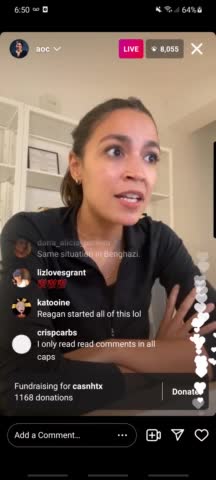 AOC Turns Into Biden Defender in This Clueless Video -- "This Is War"