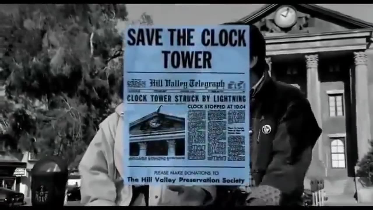 BACK TO THE FUTURE PREDICTED 🏢✈💥 THE EVENTS OF SEPTEMBER 11, 2001