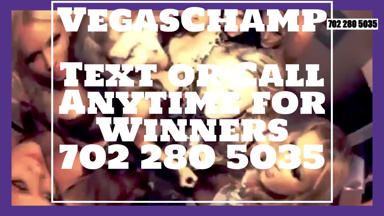 VegasChamp.Net 702 280 5035 Free Winners From the Champ